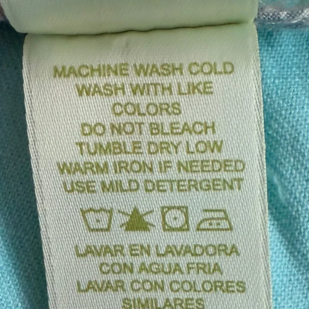 Sigrid Olsen Light Turquoise Modernist 00 Pants Size‎ 4